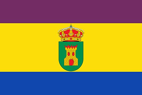 Drapeau Large Ólvega avec œillets renforcés pour mât extérieur - 2