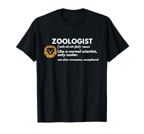 Zoologist Definition Funny Zoology Science Gift T-shirt T-Shirt