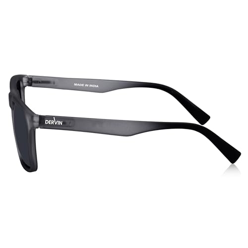 Image of Dervin UV Protected Polarized Square Sunglasses for Men and Women