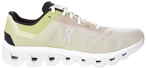 Image of On Men's Cloudflow 4 Running Shoes Sneakers (Zest - Frost, US Footwear Size System, Adult, Men, Numeric, Medium, 12)