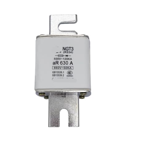 Fusible céramique rapide NGT3 pour protéger le réseau électrique 500V