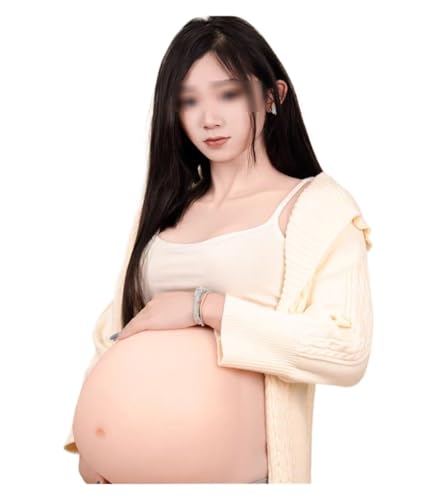 Barriga de Embarazo Falsa de Silicona Realista | Ajustable 2-10 Meses para Disfraces, Carnaval, Identidad de Género | Cómoda e Invisible Bajo la Ropa