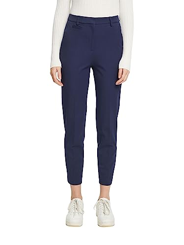 ESPRIT Damen Hose 991ee1b340, Navy, 36