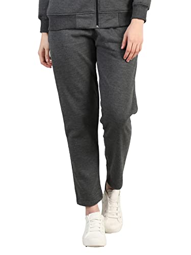 Image of CHKOKKO Women High Rise Gym Wear Sports Fitness Relaxed Track Pant