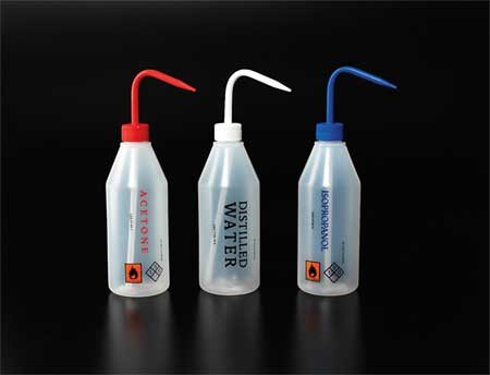 Translucent, Wash Bottle, 5 Pack