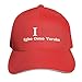 I Love Egbe OMO Yoruba Baseball Cap Sandwich Brim Hats for Men Women Adjustable Caps Red
