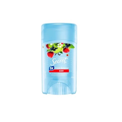 Secret Desodorante Antitranspirante em Gel Berry, Frutas Vermelhas 45g Secret Desodorante Antitranspirante em Gel Berry, Frutas Vermelhas 45g