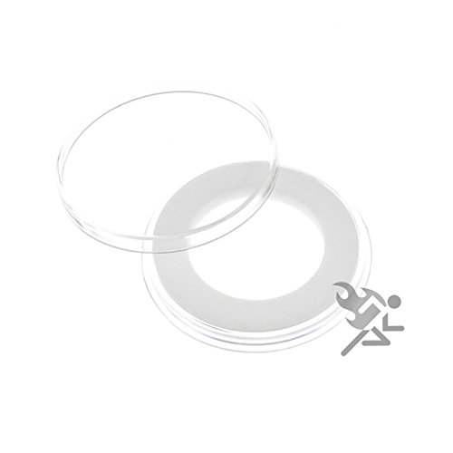 Air-tite 26mm Cápsulas para Monedas con Anillo Blanco