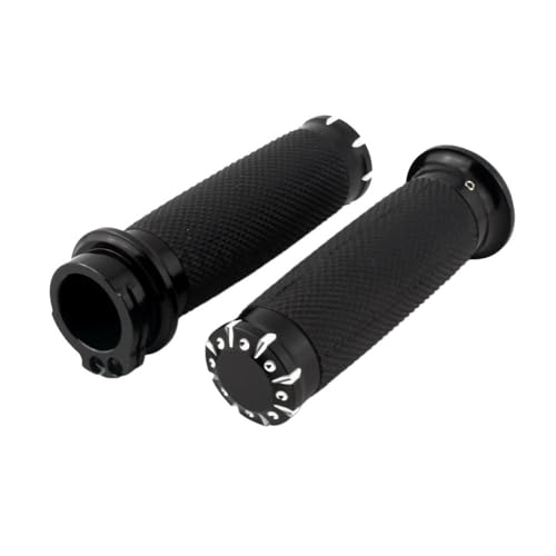 Poignées Lebar aluminium usiné CNC 1 pouce pour Dyna Fat Boy finitions premium