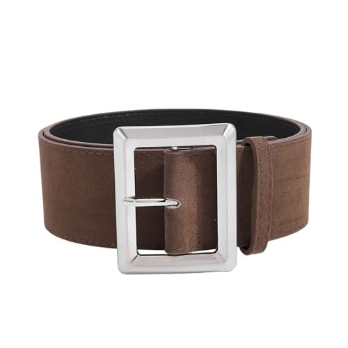 Women's Autumn Adjustable Belts All Seasons Belt For Dress Buckle Metal Chunky Metal Buckle 2025 Belt