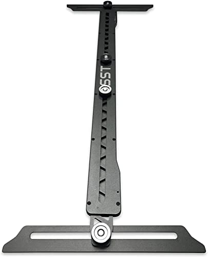 Sst Stair Tread Gauge And Shelf Layout Tool | Accurately Measure Material Edge, Length, Angle | Removable Edge Pins To Precisely Transfer Stair Treads, Risers, Shelves, Cabinet Dimensions #TOP7