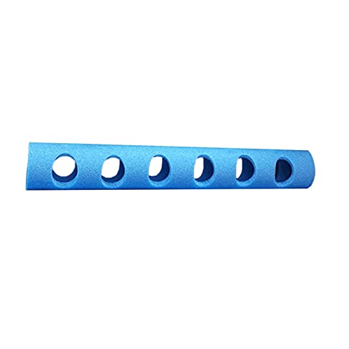 MEYING Conector De Espuma para Natación, Conector De Fideos De Piscina, Conector Macarrones Lazo, Conector De Fideos De Flotador De Natación con 0/1/2/3/4/5/6/7 Orificios Cruzados