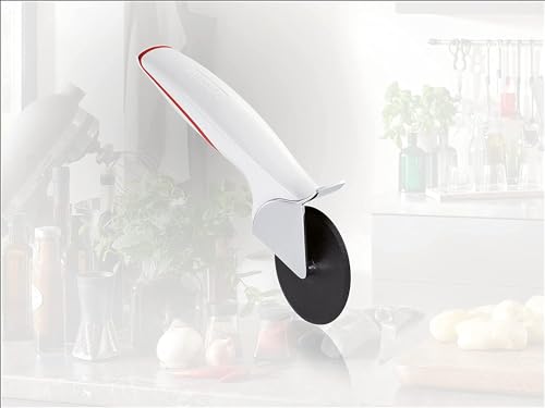 Leifheit Pizzaschneider ComfortLine-Serie, Pizzaroller aus Kunststoff mit Nylonrad, Schneiden ohne Kratzer… – Ansicht 2