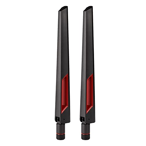 Superbat Dual Band WiFi Antenna 2.4GHz 5GHz 5.8GHz SMA WiFi Antennae for PC Desktop Computer Motherboard PCI WiFi Bluetooth Card Wireless Network Router (2-Pack) - Thumbnail 6