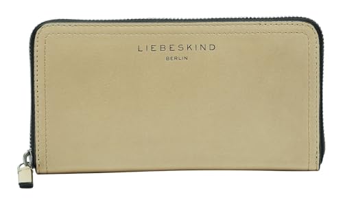 LIEBESKIND Berlin Damen Fab 2 Lamb Sally - Portemonnee Purse L, Warm Beige, Large (HxBxT 9.4cm x 18.8cm 2cm) EU