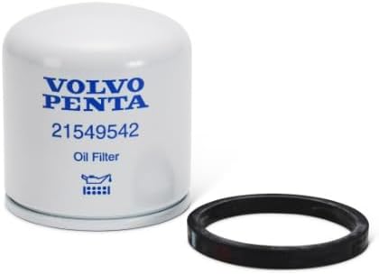 Volvo Penta 21549542 Filtro de aceite D61 D62 D63 D71 D72 D73 D74 Series Motores Diesel OEM genuino