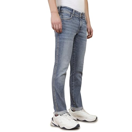 Image of Wrangler Men's Skanders Slim Fit Low-Rise Jeans