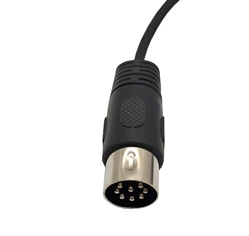 Cable adaptador 8 Pin DIN a Jack 3.5mm macho 1.5 m miniatura 4