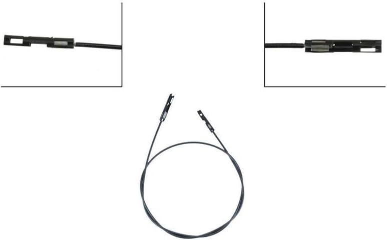 Intermediate Parking Brake Cable for GMC Sierra 2500 HD 6.6L 2002-2006 2008-2011, for Chevrolet Silverado 2500 HD 8.1L 2002-2006, for Silverado 3500 Classic 6.0L 2007 Replace 15061114, 41102