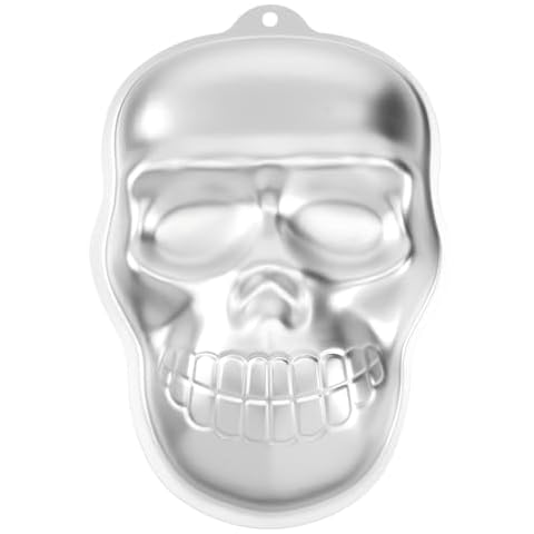 Luxshiny 3D Skull Shaped Cake Pan Cover