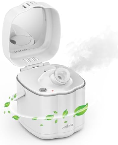 DAROMA Nano Ionic Facial Steamer with Adjustable Nozzle & Mirror ...