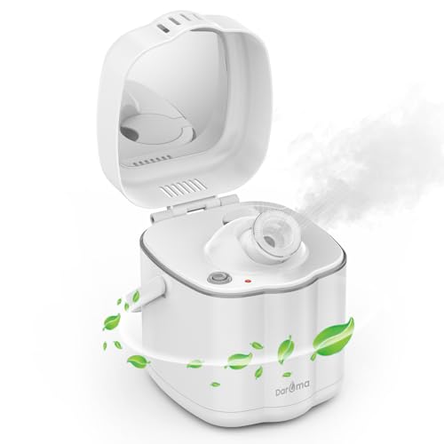 DAROMA Nano Ionic Facial Steamer with Adjustable Nozzle & Mirror ...