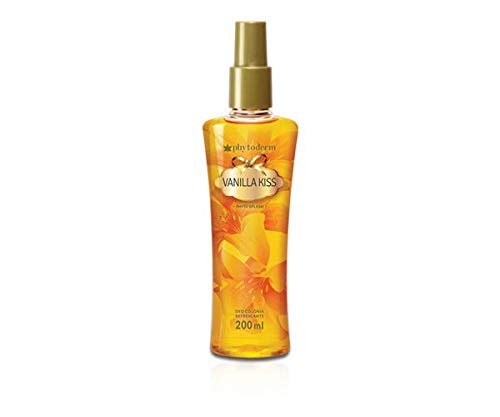 Desodorante Col Phyto Splash Vanilla Kiss 200ml, Phytoderm, Amarelo