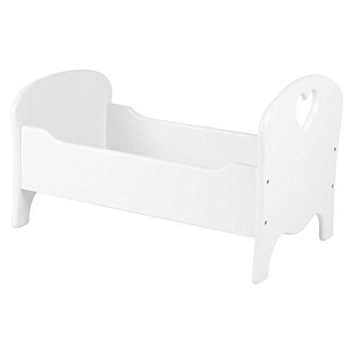 Preisvergleich Produktbild Bandits & Angels Puppenbett Dreamer Holz Weiß