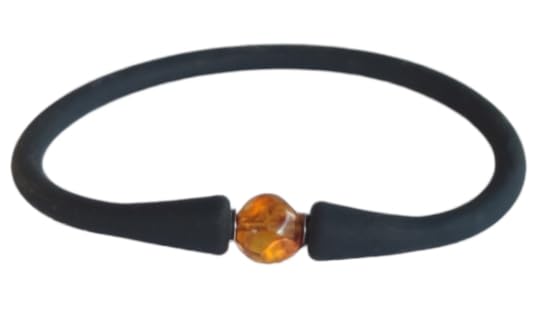 Flessibile e pratico Smart Amber Bracciale con Pura Ambra Baltica (AMBRA SFERA)