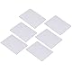 6 Set 13 X 18 Cm 63 Teile Weißes Puzzle Blanko-Puzzle Sublimation Heat Press Transfer Puzzles Sublimation Blanks Puzzles Weiße Montage DIY für Kinder