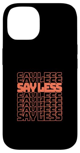 �R�[�����J���[ Say Less-v2 �R�[�����O���t�B�b�N �X�}�z�P�[�X iPhone 14 �p