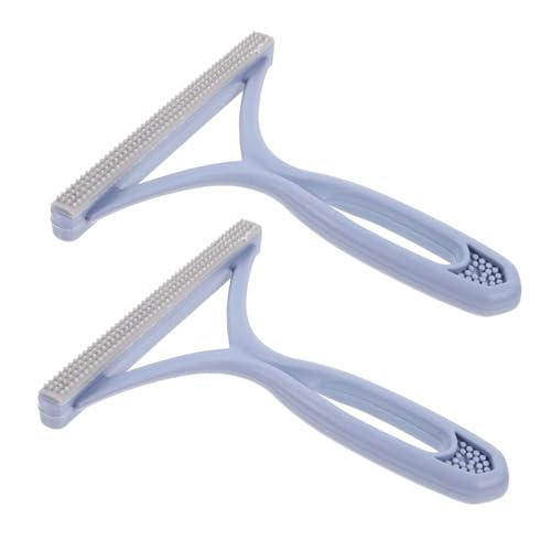 BIUDECO 2pezzi Levapelucchi Portatile Per Vestiti e Strumento Per Rimozione Pelucchi e Lanugine Raschietto Per Tessuti Leggero e Compatto