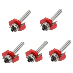 Doitool 5St Nutfräser AB2310 Holzbearbeitung