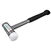 HHIP Pro Series 7080-0302 Vertex Dead Blow Hammer, Deadblow Mallet w/UPE Plastic Face, 1.2” Diameter Steel Shot Head, Non-Marring, 16 oz