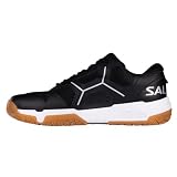 Salming Recoil Strike Herren Squashschuhe, Schwarz, 44 EU