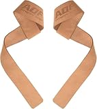 AQF Weight Lifting Straps for Gym, CrossFit non-padded Training Wrist Support Straps Bodybuilding Powerlifting Fitness Webbing Bar Grips (Non-Padded)