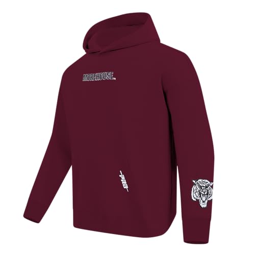 Men's College Wingspan Drop Shoulder Fleece Pullover Hoodie3