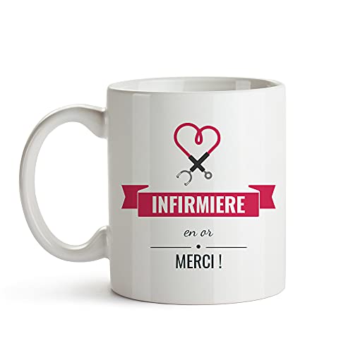 Taza de cerámica para enfermería Cover