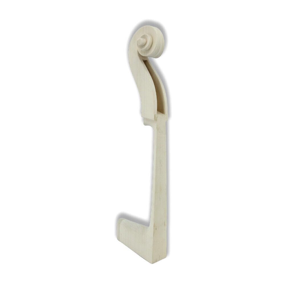 Nuevo mástil de arce para contrabajo de tamaño 3/4 para una construcción superior de instrumentos musicales de bricolaje (tamaño 3/4)