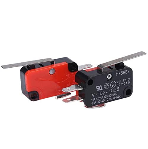 Micro Switch 15A 250VAC Haute Capacité AHLOKI Interrupteur Fin de Course SPDT Précis - 5