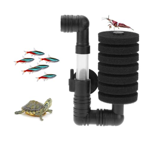 Image of XY-2831 Bio-Sponge Air Pump Double Sponge Water Filter /Biological Sponge Filter for Aquarium (No Air Pump Included) (XY-2830)