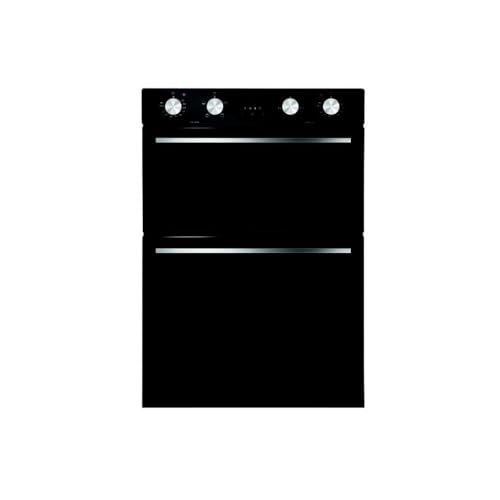 Cookology Essentials 67L Built-in 90cm Double Oven - Full Grill - Black