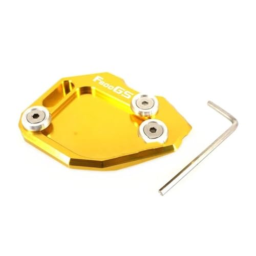 Support béquille latérale BMW F800GS 2008-2015 sabot élargisseur pad CNC