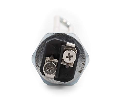 Camco 02283 Screw-In Immersion Element-240V/3500W, Silver/Pewter #TOP6