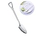 Produktbild KUOZEN Löffel Gabel Kaffeelöffel Besteck für Service Tischbesteck Silberbesteck Küchenbesteck Geschirr Partybesteck Geschirr Tischbesteck Obstgabel Spoon Large