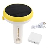 CNANRNANC Smart Solar Wireless Wasserqualitätstester mit Ph-, Orp- und Salzgehaltsüberwachung, für Gateway-kompatibel, IP67 wasserdicht, für Schwimmbäder und Wartung im Freien