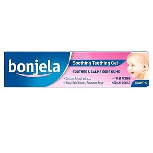 Bonjela Baby Teething Gel for 6 Months+ Infants to Help Relieve Common Teething Symptoms 15g