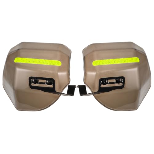 MOTHNUR Cubierta Protectora para Manos de Motocicleta Eléctrica, Paravientos Grueso Resistente al Agua Viento, Funda para Manillar Protección Anticaídas y Reflectante, Accesorios
