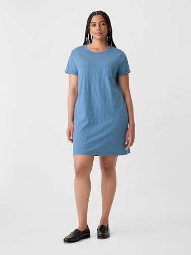 Image of Gap Womens Relaxed Pocket T-Shirt Dress