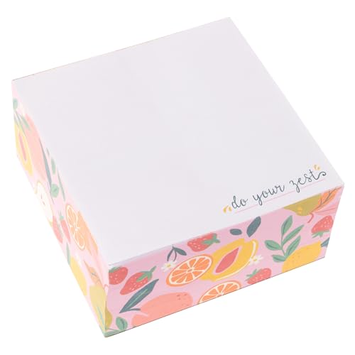 Papier mémo non adhésif Karma bloc cube 500 feuilles notes bureau
